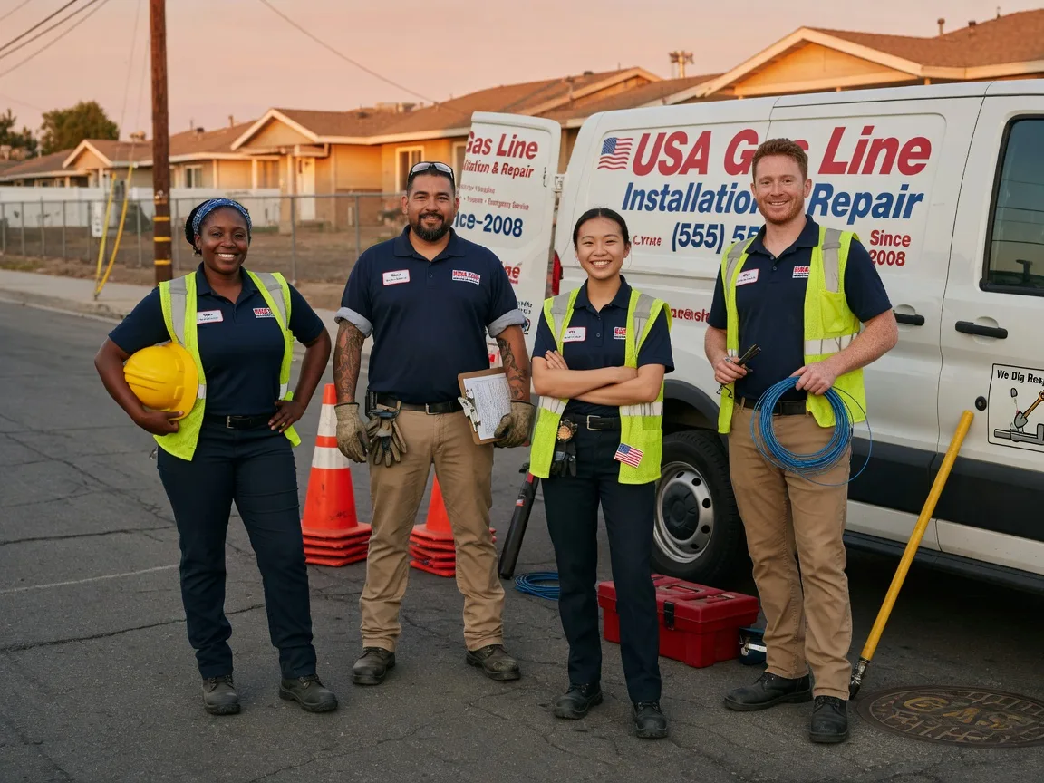 Gas Line Installation company in Fairfield, IA